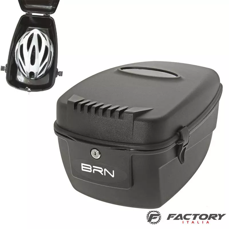 BRN Bauletto Bici Rigido Da Portapacchi Posteriore 1 BRN Bauletto Bici Rigido Da Portapacchi Posteriore