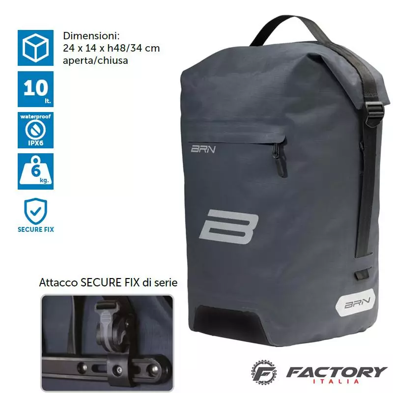 Borsa Bike Travel Anteriore BRN 1 Borsa Bike Travel Anteriore BRN