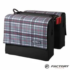 Borse Bicicletta BRN Scottish Nere