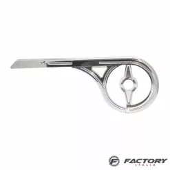 BRN Carter Bicicletta Delta In Acciaio Cromato 46-48 Denti