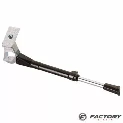 BRN Cavalletto Bici Laterale Regolabile 20 – 28 Pollici Nero-silver