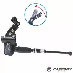 BRN Cavalletto Bici Posteriore Nero Regolabile 24-28 Pollici