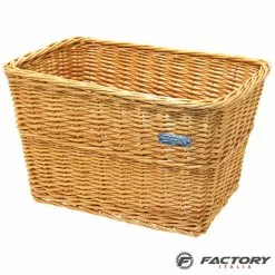 Cesto Bici In Vimini BRN Ginevra Naturale