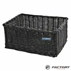 Cesto Bici In Vimini BRN Monella Nero