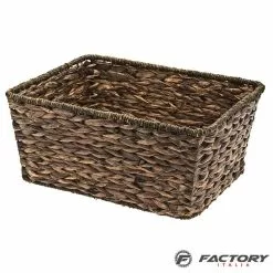 Cestino Vimini Rettangolare Mondina Naturale BRN