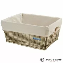 Cesto Bici In Vimini BRN Small Invecchiata