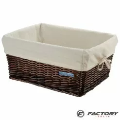 Cesto Bici In Vimini BRN Small Marrone