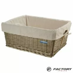 Cesto Bici In Vimini Maxi BRN Invecchiata