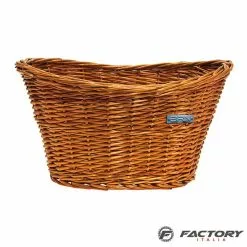 Cesto Bici In Vimini Retrò BRN Naturale
