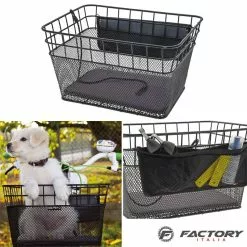 Cesto Bici Per Trasporto Animali BRN Fido