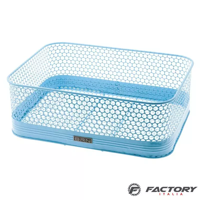 BRN Cesto Bici Saint Tropez In Acciaio Azzurro 1 BRN Cesto Bici Saint Tropez In Acciaio Azzurro