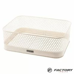 BRN Cesto Bici Saint Tropez In Acciaio Crema