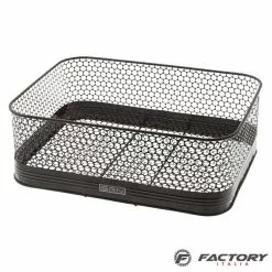 BRN Cesto Bici Saint Tropez In Acciaio Nero