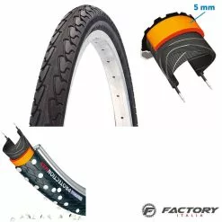 BRN Copertone Bici Antiforo Misura 26 X 1.75