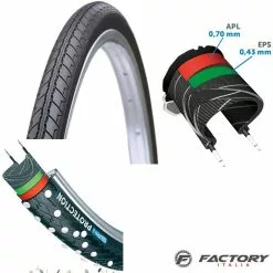 Copertone Antiforo Misura 700 X 28 BRN