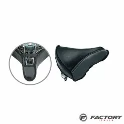 BRN Coprisella Bicicletta In Skay Biconico Nero