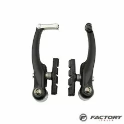 BRN Freno Bici V-brake In Alluminio Nero