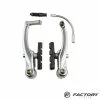 BRN Freno Bici V-brake In Alluminio Silver