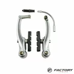 BRN Freno Bici V-brake In Alluminio Silver