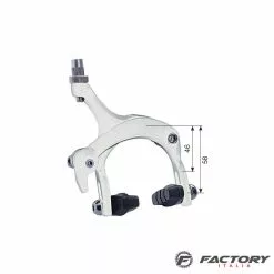 BRN Freno Bici Fixed – Corsa Forgiati Bianchi