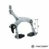 BRN Freno Bici Fixed-corsa Forgiati Silver