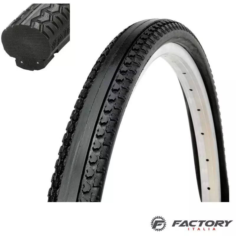 BRN Gomma Piena Bici Misura 26×1.50 Nera 1 BRN Gomma Piena Bici Misura 26×1.50 Nera