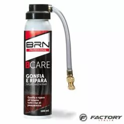 BRN Gonfia E Ripara Pneumatico Bici Con Adattatore100 Ml Bcare