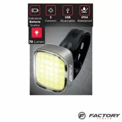 BRN Luce Bicicletta Anteriore Cube