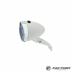 BRN Luce Riflettore Bicicletta A Batterie Bianco