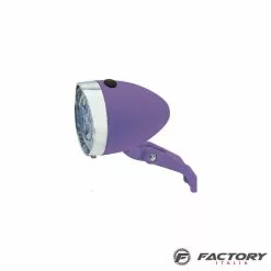 BRN Luce Riflettore Bicicletta A Batterie Viola
