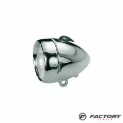 BRN Luce Riflettore Bicicletta A Dinamo Cromato