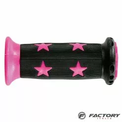 BRN Manopole Bici Bimbo Stelle Rosa