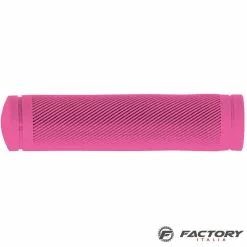 BRN Manopole Bici In Gomma Tekno Rosa