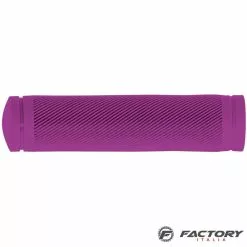 BRN Manopole Bici In Gomma Tekno Viola