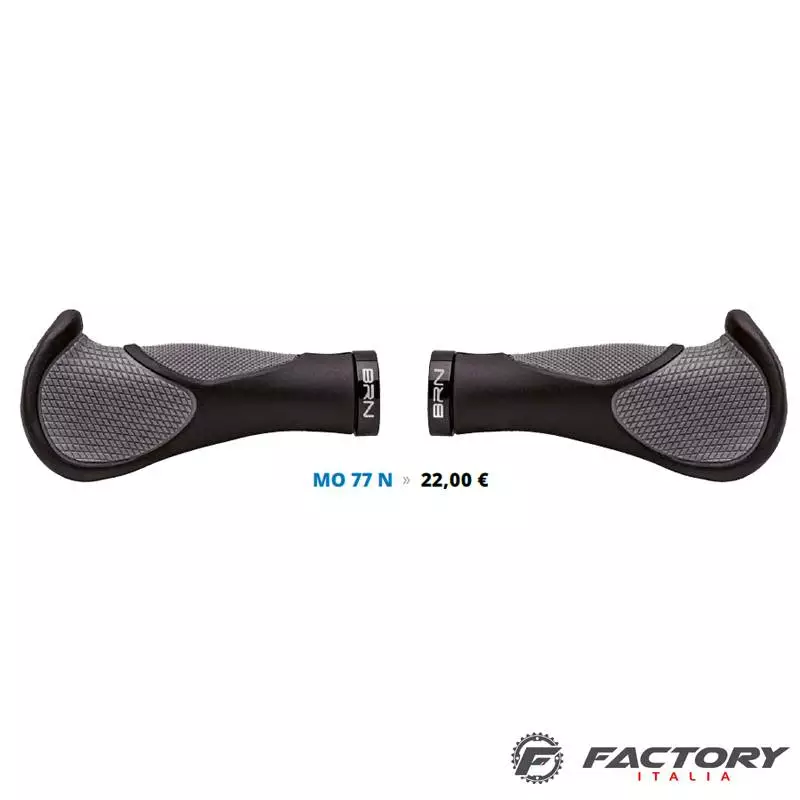 Manopole Bici Palmari BRN Ergo Gel 1 Manopole Bici Palmari BRN Ergo Gel
