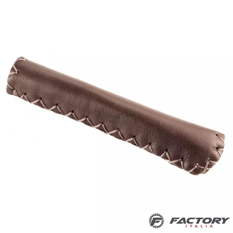 BRN Manopole Leve Freno Bici In Cuoio Marroni 1 BRN Manopole Leve Freno Bici In Cuoio Marroni