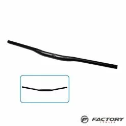 BRN Manubrio MTB Nero In Alluminio Piega 11 Gradi