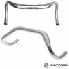 BRN Manubrio Bicicletta Modello Gravel Corsa Ram Silver