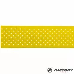 BRN Nastro Manubrio Bici Forato Giallo