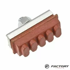 BRN Pattini Freno Bici Classici Sport Rossi