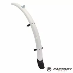 BRN Parafanghi Bici 28 Pollici City Bike In ABS 48 Mm Bianchi