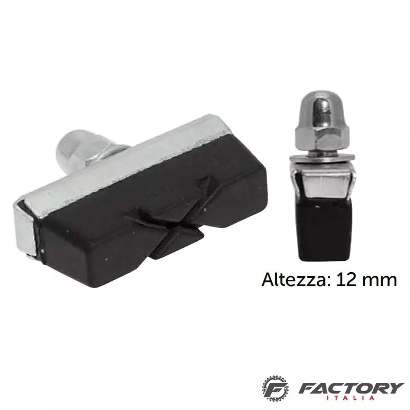 Pattini Freno BRN Sport Neri 1 Pattini Freno BRN Sport Neri