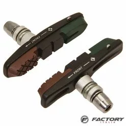 BRN Pattini Freno Bici MTB Tripla Mescola Neri