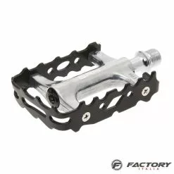 Pedali MTB BRN Force Silver In Alluminio