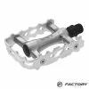 Pedali MTB BRN Silver Alluminio