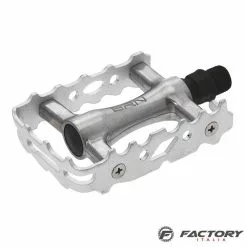 Pedali MTB BRN Silver Alluminio