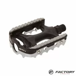 BRN Pedali Bici City-MTB In Resina Gripper