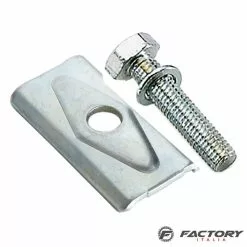 BRN Piastra Cavalletto Bici In Acciaio Rinforzato