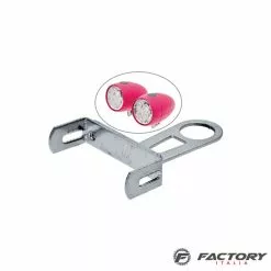 BRN Portafanale Luce Doppio Per Sterzi Bicicletta