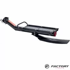 BRN Portapacchi Bicicletta Al Reggisella Con Parafango